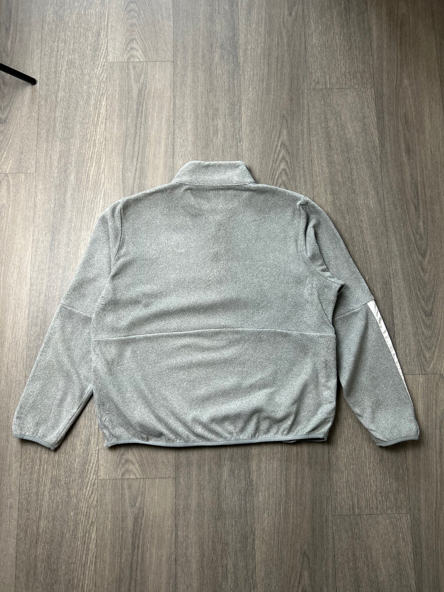 Nike x Oregon Ducks Vintage University Grey and green quarter zip fleece