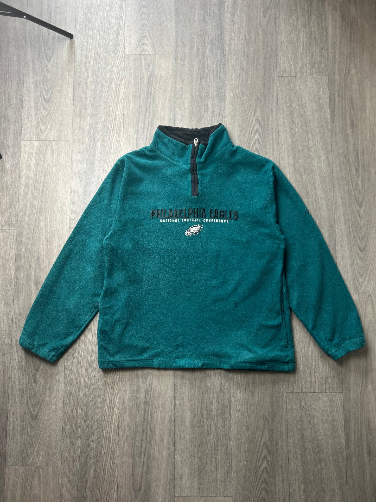 Vintage NFL Philadelphia Eagles Quarter Zip Fleece