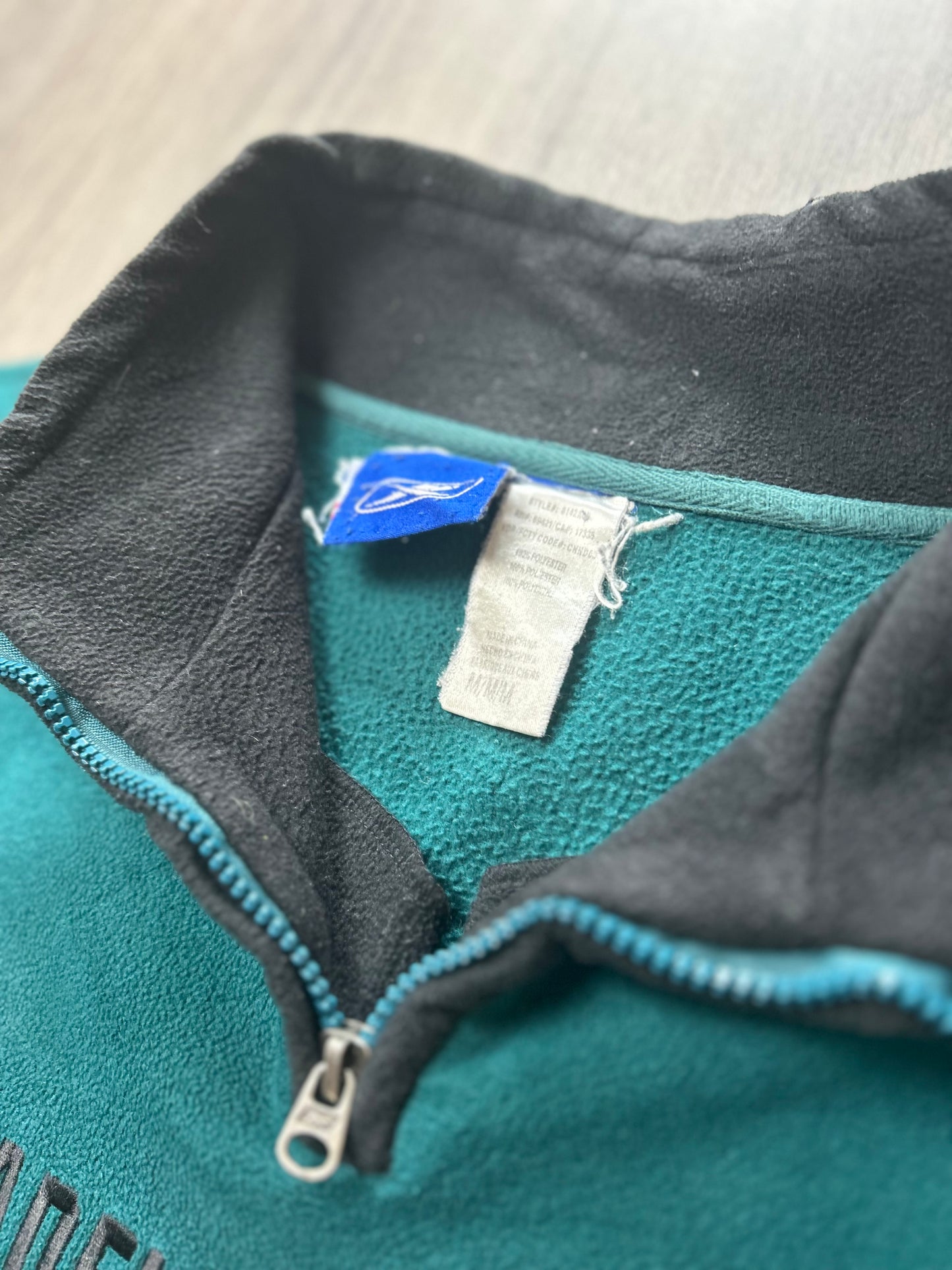 Vintage NFL Philadelphia Eagles Quarter Zip Fleece